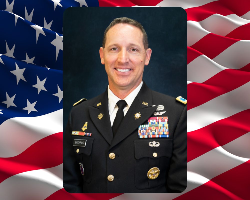 Joseph G Matthews, U.S. Army