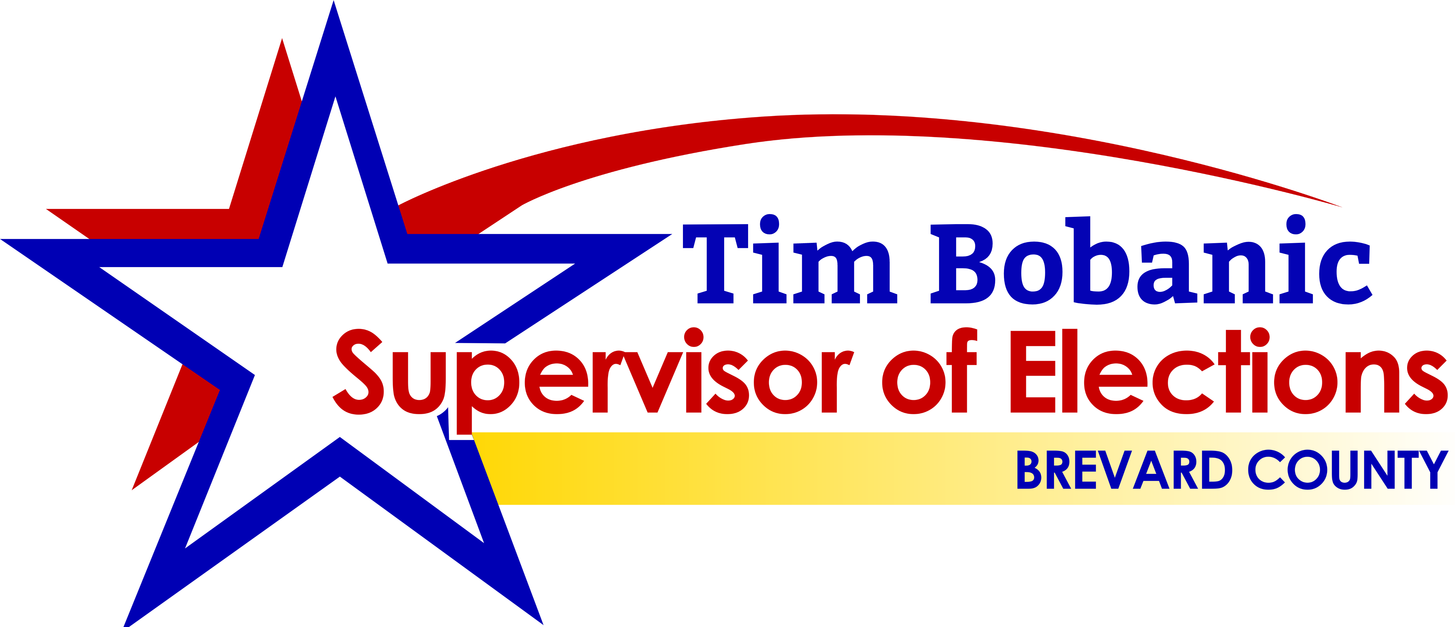 Tim Bobanic Supervisor of Elections