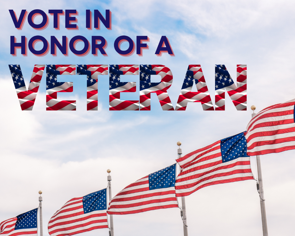 Vote In Honor of a Veteran